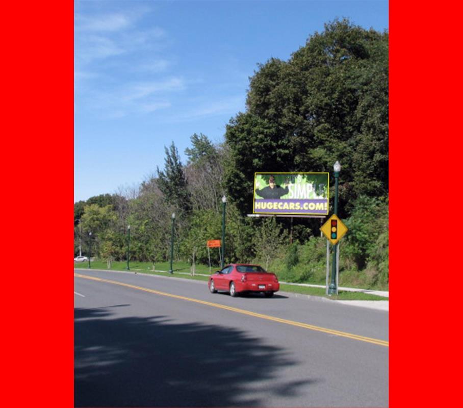 Photo of an outdoor ad in Troy