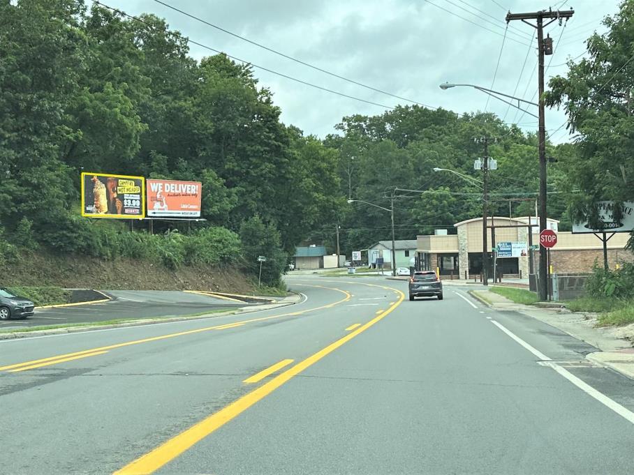 Photo of an outdoor ad in Beckley