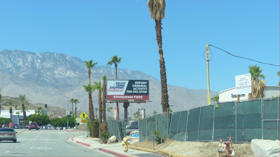 Photo of a billboard in Cathedral City
