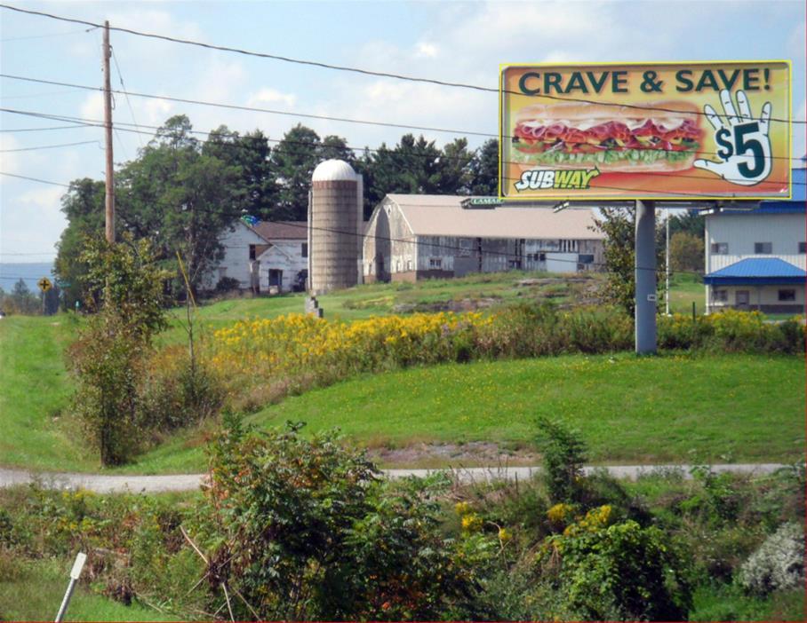 Photo of a billboard in Acra