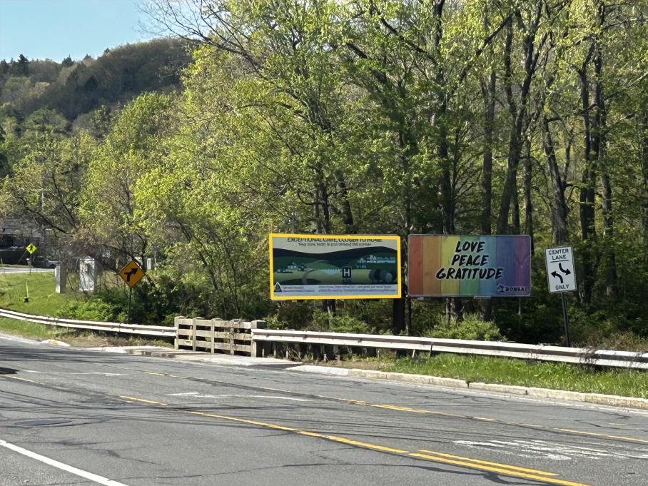 Photo of a billboard in Monterey