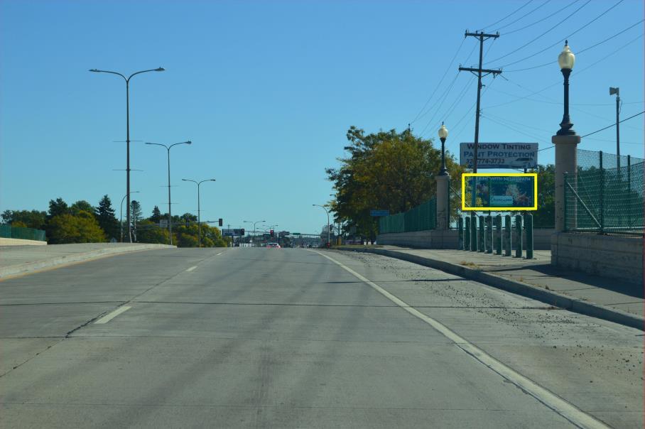 Photo of a billboard in Waite Park
