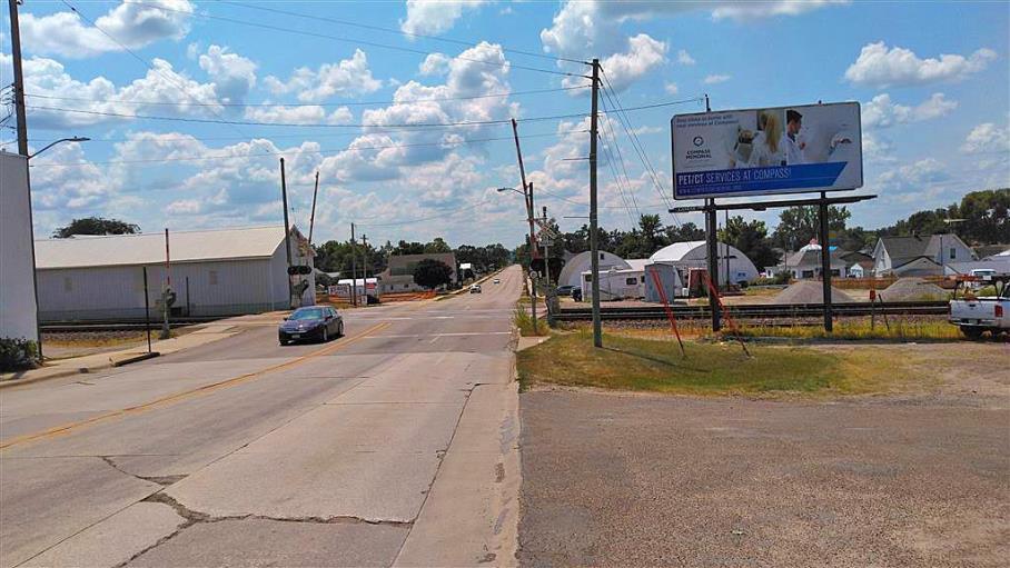 Photo of a billboard in Belle Plaine