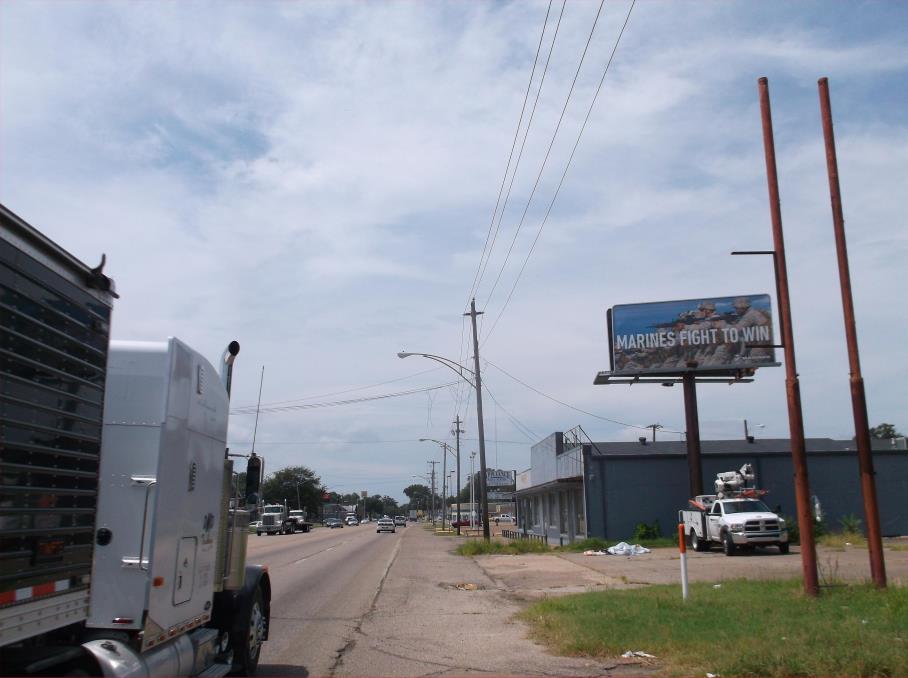 Photo of an outdoor ad in Greenville