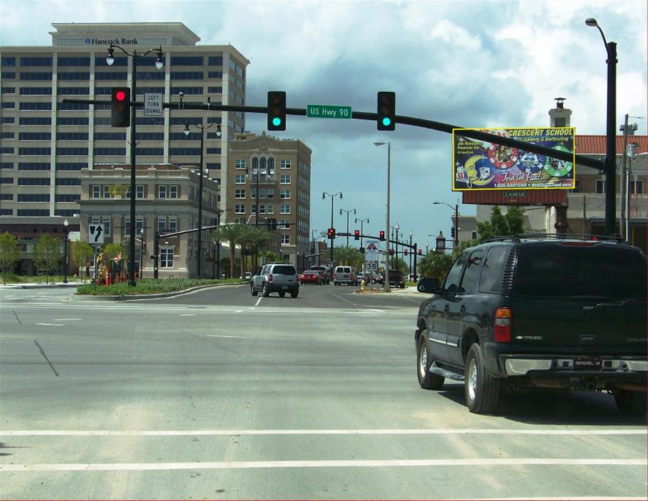 Photo of an outdoor ad in Gulfport