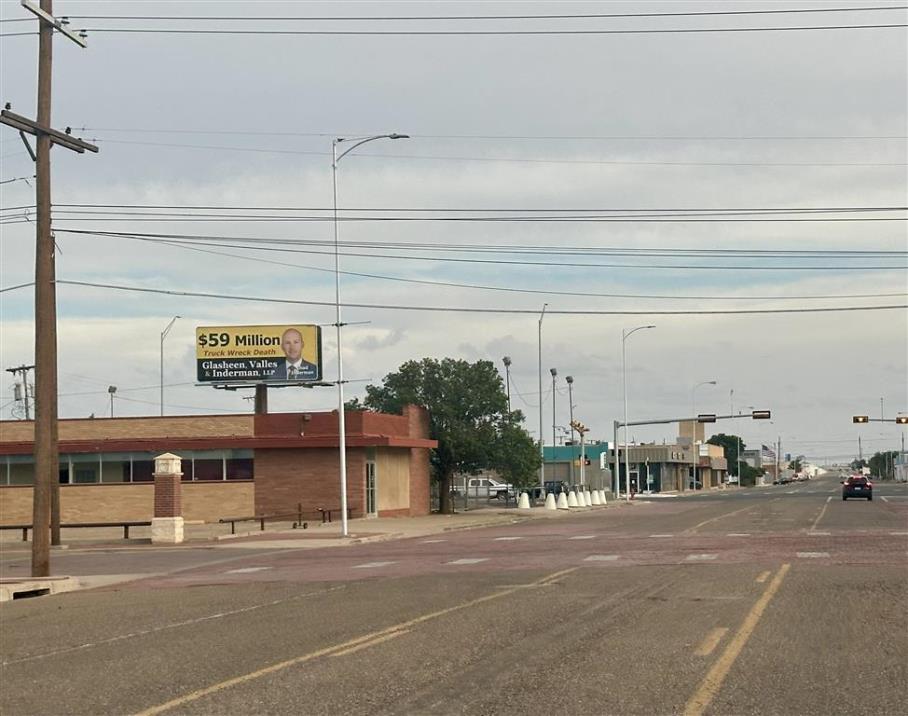 Photo of an outdoor ad in Lubbock