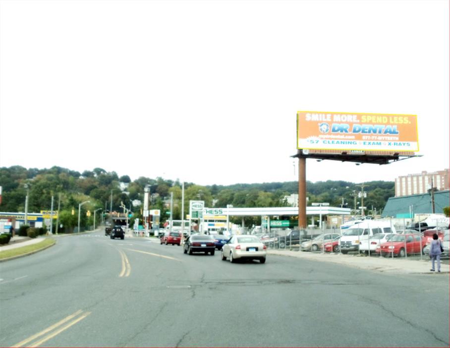 Photo of an outdoor ad in Waterbury