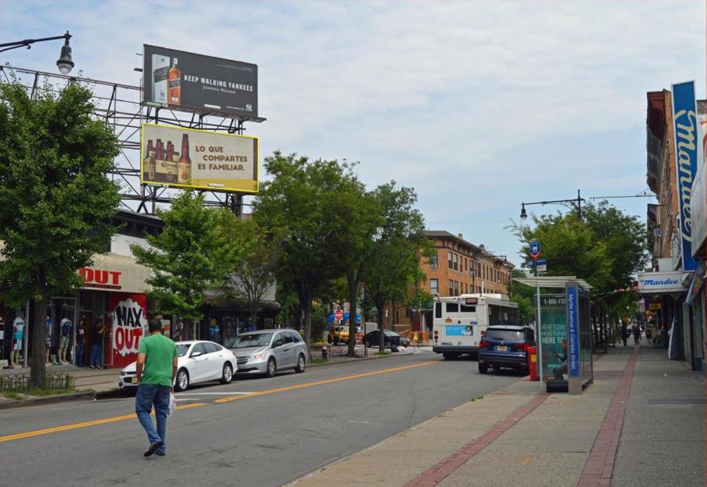 Photo of a billboard in Ridgewood