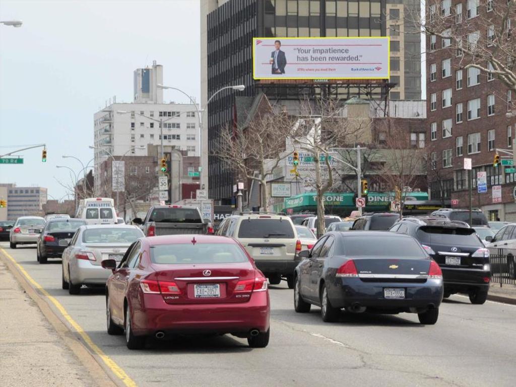 Photo of a billboard in Forest Park