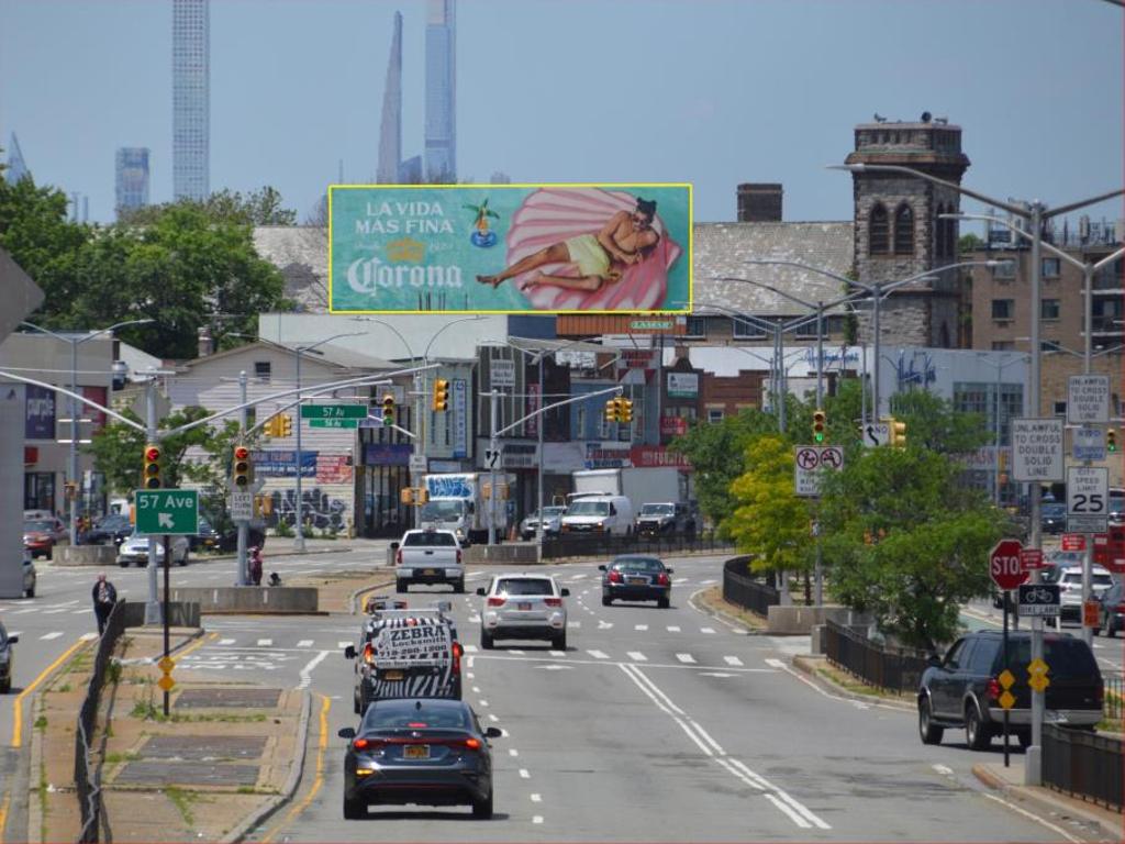 Photo of a billboard in Elmhurst