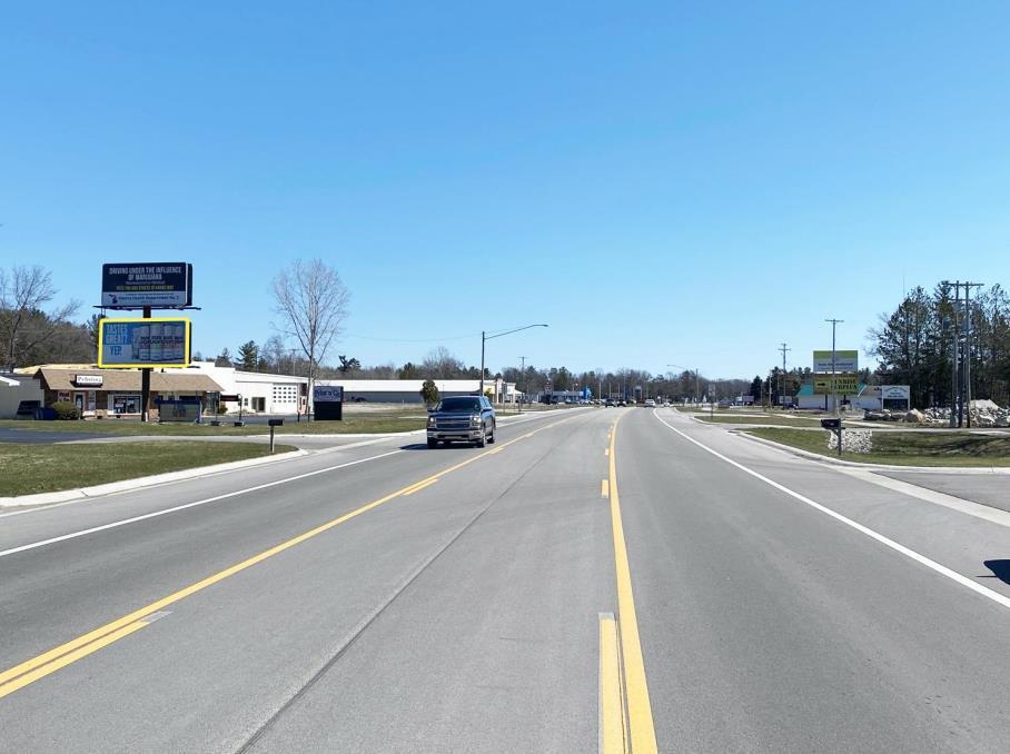 Photo of a billboard in East Tawas