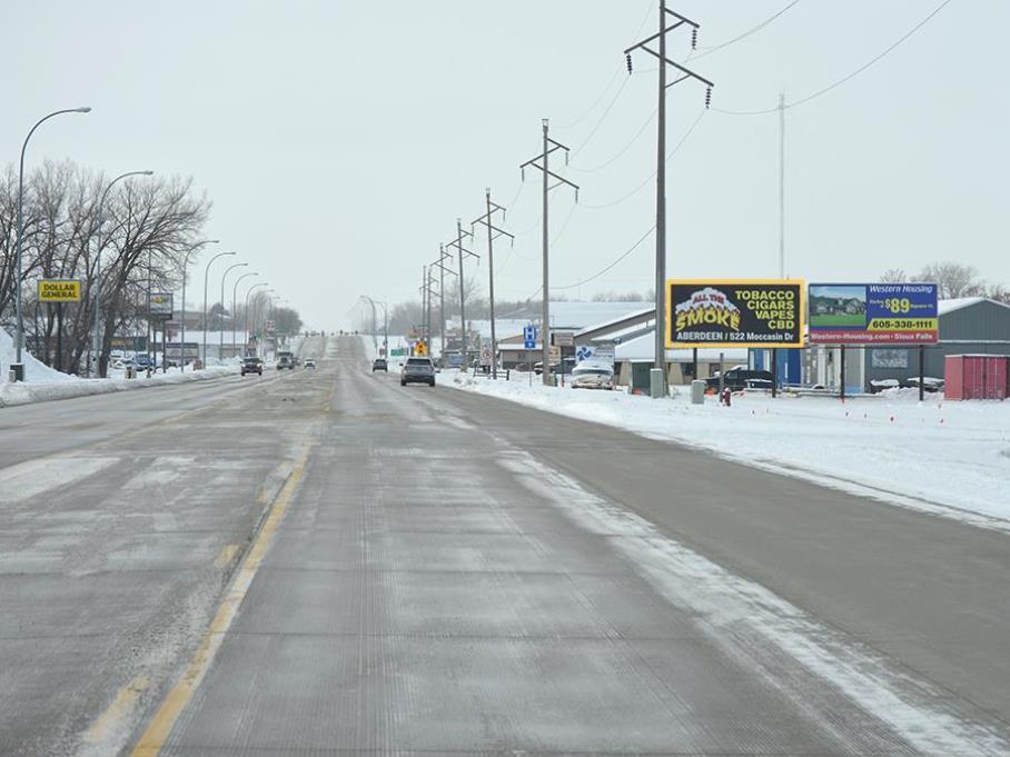 Photo of a billboard in Wallace