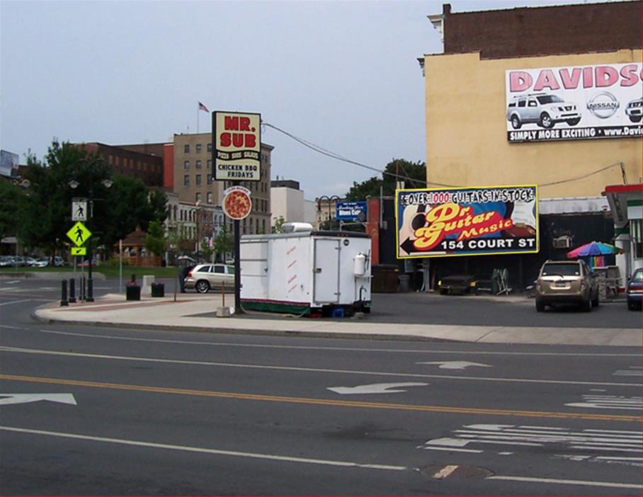 Photo of an outdoor ad in Watertown