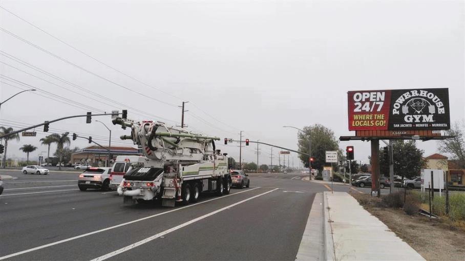 Photo of an outdoor ad in Menifee