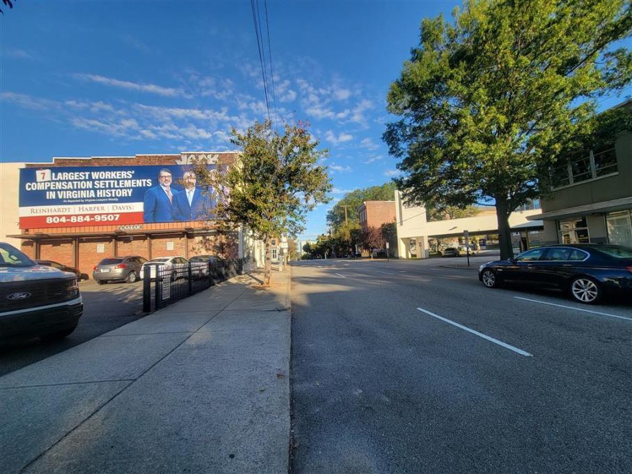 Photo of an outdoor ad in Richmond