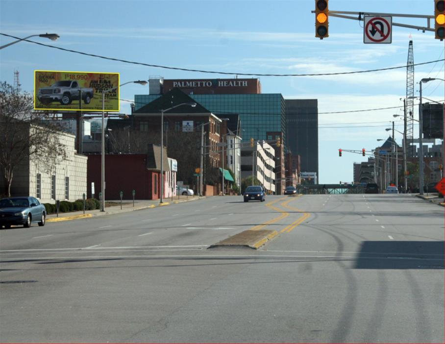 Photo of an outdoor ad in Columbia