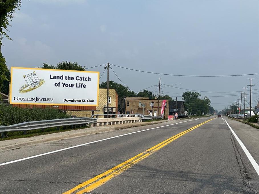 Photo of a billboard in Pearl Beach