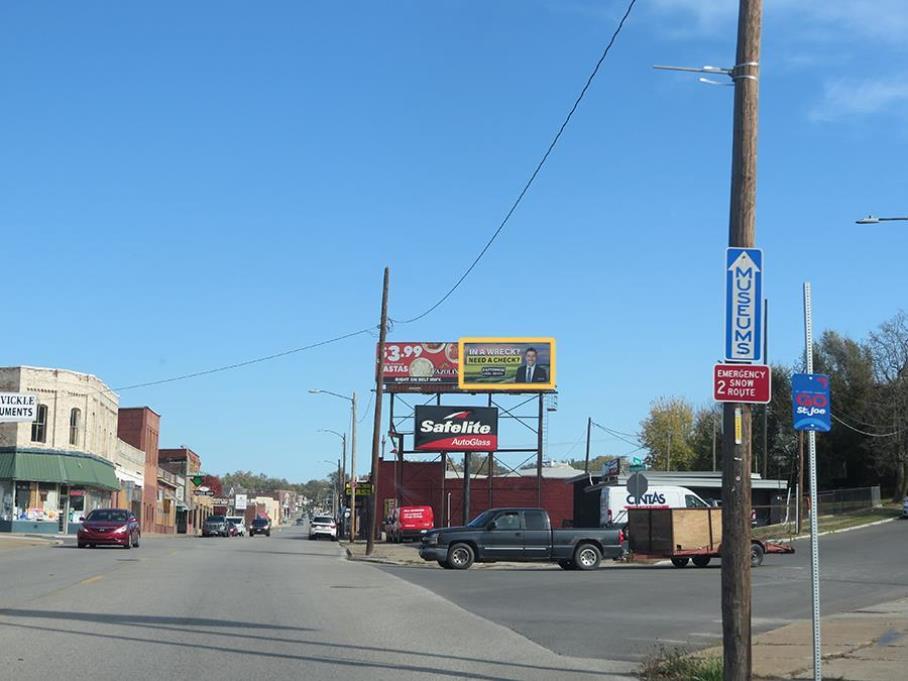 Photo of an outdoor ad in St. Joseph