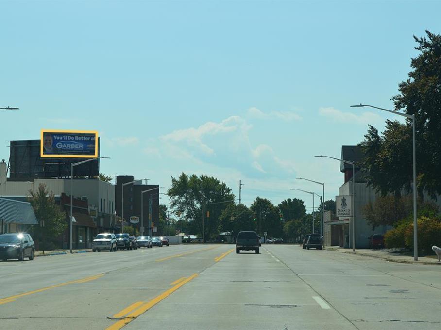 Photo of an outdoor ad in Bay City