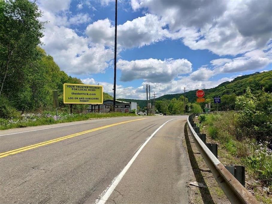 Photo of a billboard in Oil City