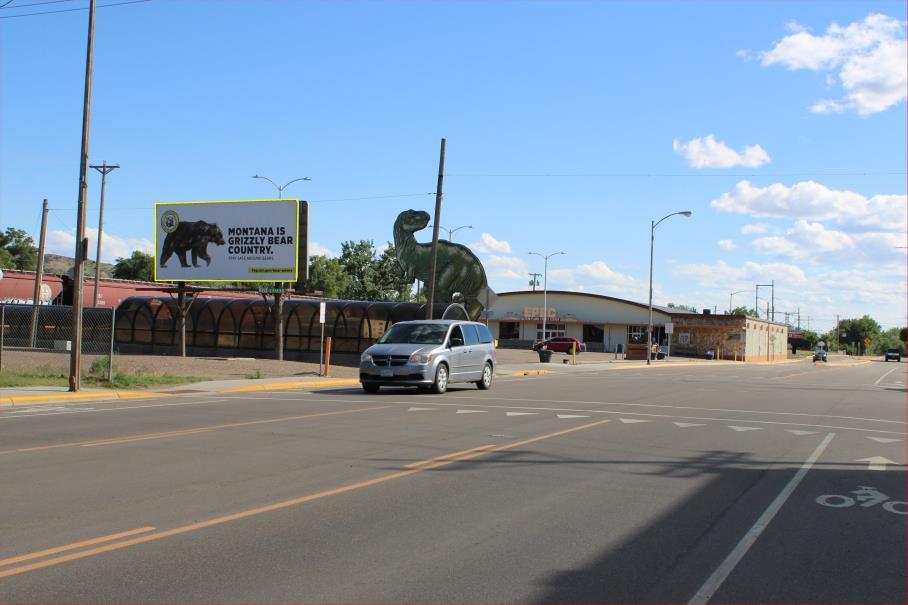 Photo of an outdoor ad in Glendive