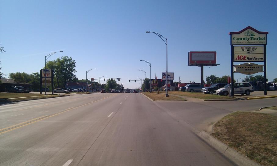 Photo of an outdoor ad in Keokuk