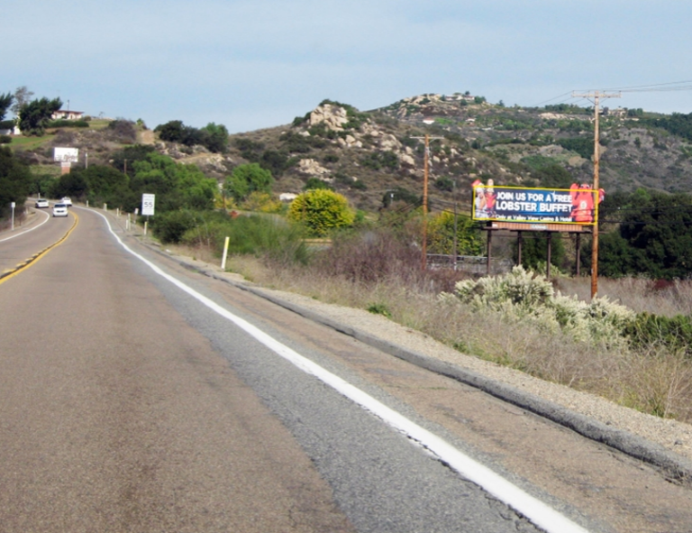 Photo of a billboard in Bonsall