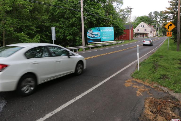 Photo of a billboard in New Britain