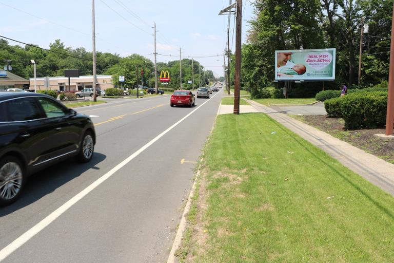 Photo of a billboard in Ewing Township