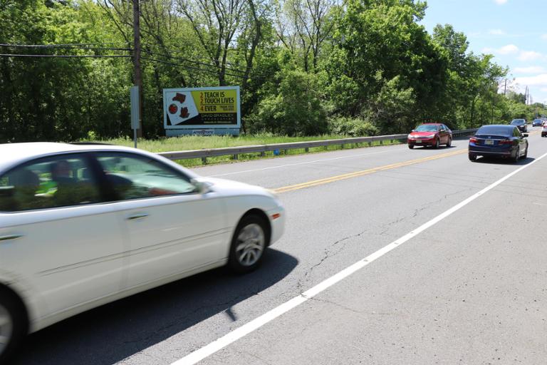 Photo of a billboard in Pennington