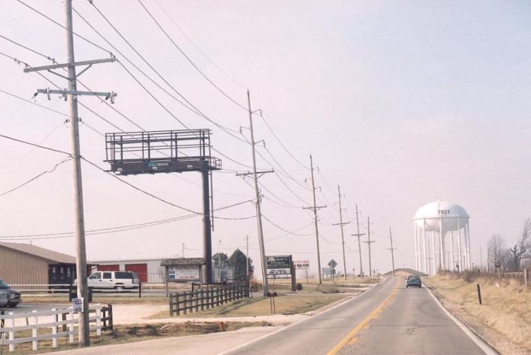 Photo of a billboard in Hawk Point