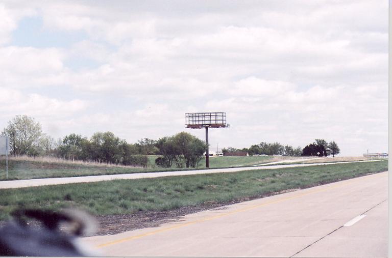 Photo of an outdoor ad in Hannibal