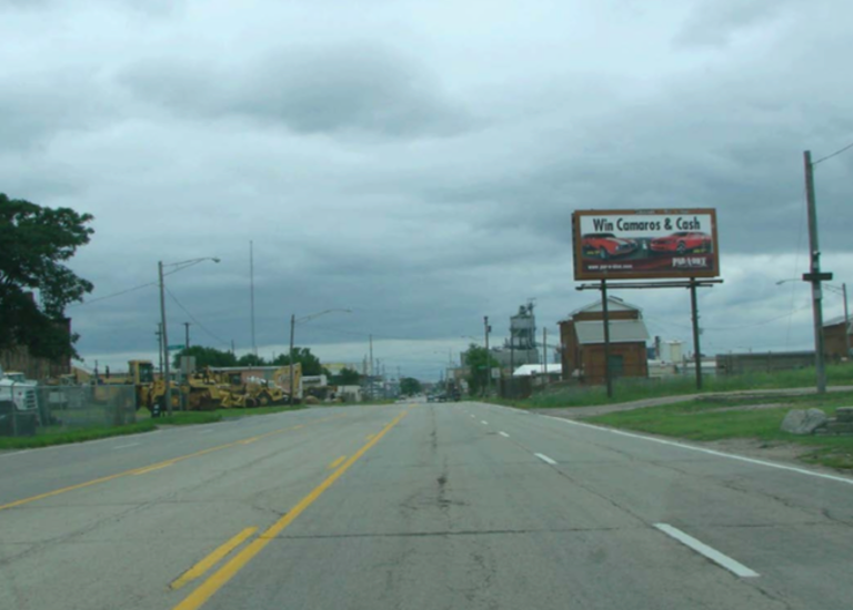 Photo of an outdoor ad in Peoria