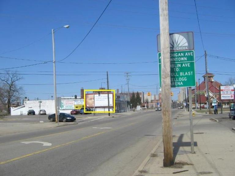 Photo of an outdoor ad in Battle Creek