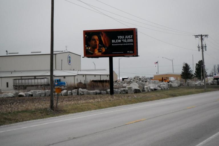 Photo of a billboard in Tuscola