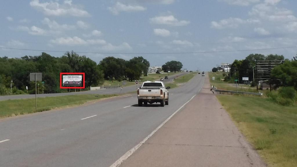 Photo of a billboard in Elk City