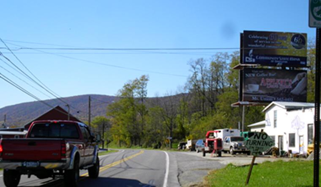 Photo of a billboard in Calvin