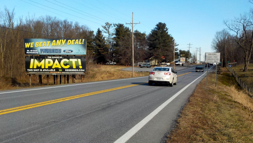 Photo of a billboard in Berryville