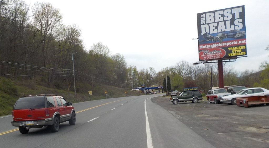 Photo of a billboard in Huntingdon