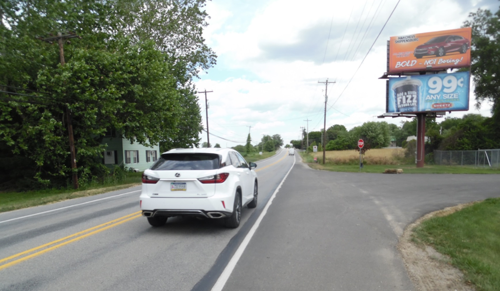 Photo of a billboard in Monroe Township