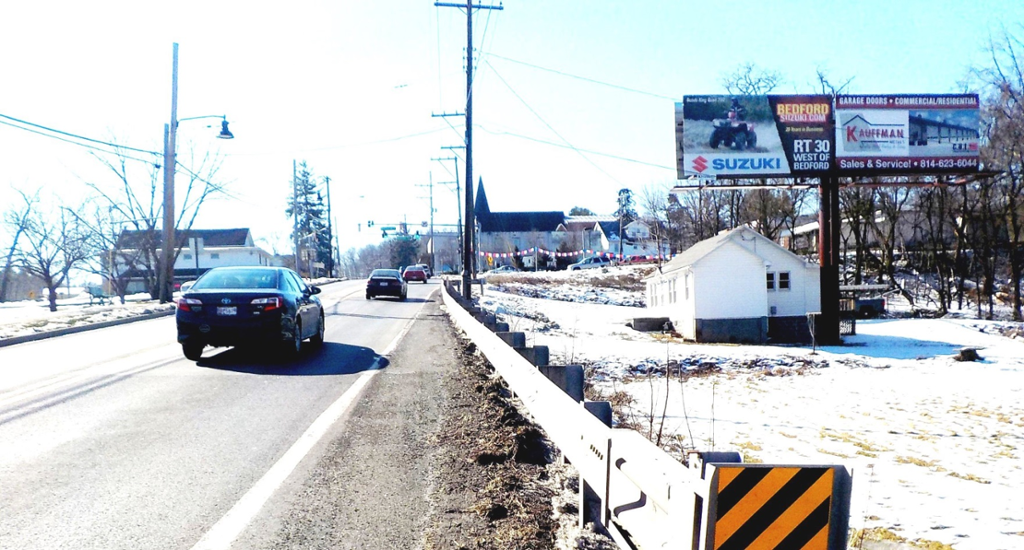 Photo of a billboard in Cresaptown