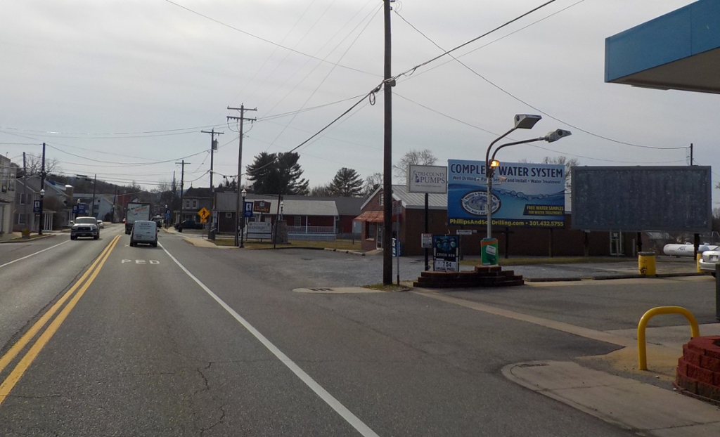 Photo of a billboard in Boonsboro