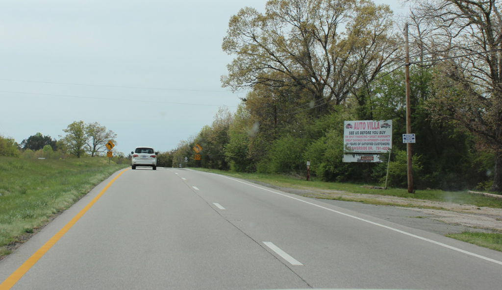 Photo of a billboard in Callands