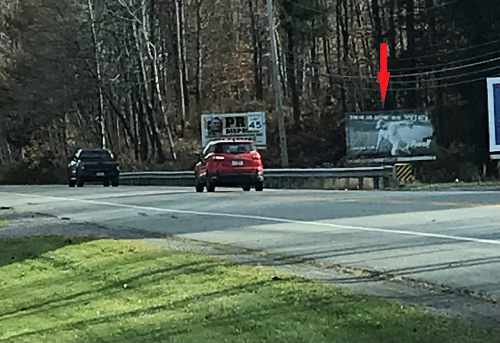 Photo of a billboard in Lanse