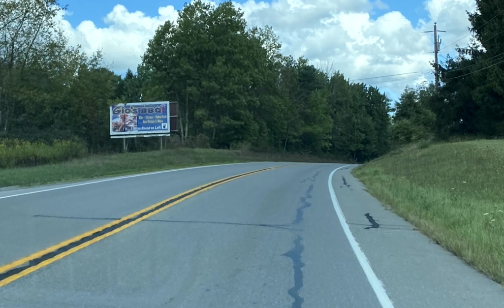 Photo of a billboard in Wallaceton