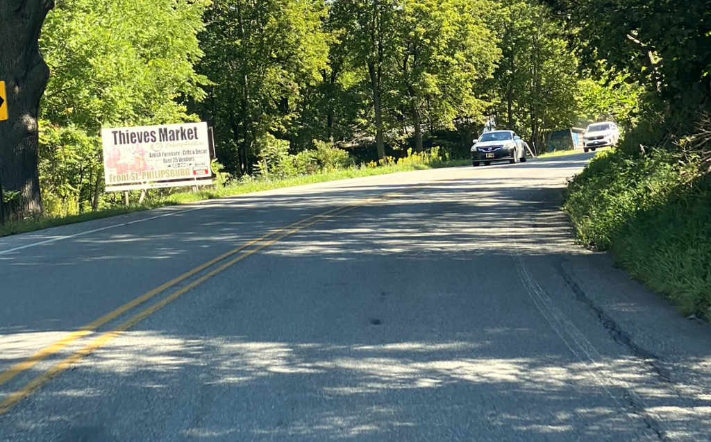 Photo of a billboard in Osceola Mills