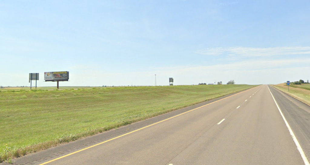 Photo of a billboard in Bismarck