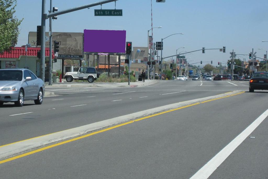 Photo of a billboard in Palmdale