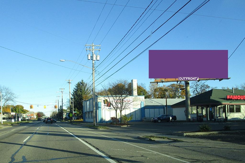 Photo of an outdoor ad in Lansing