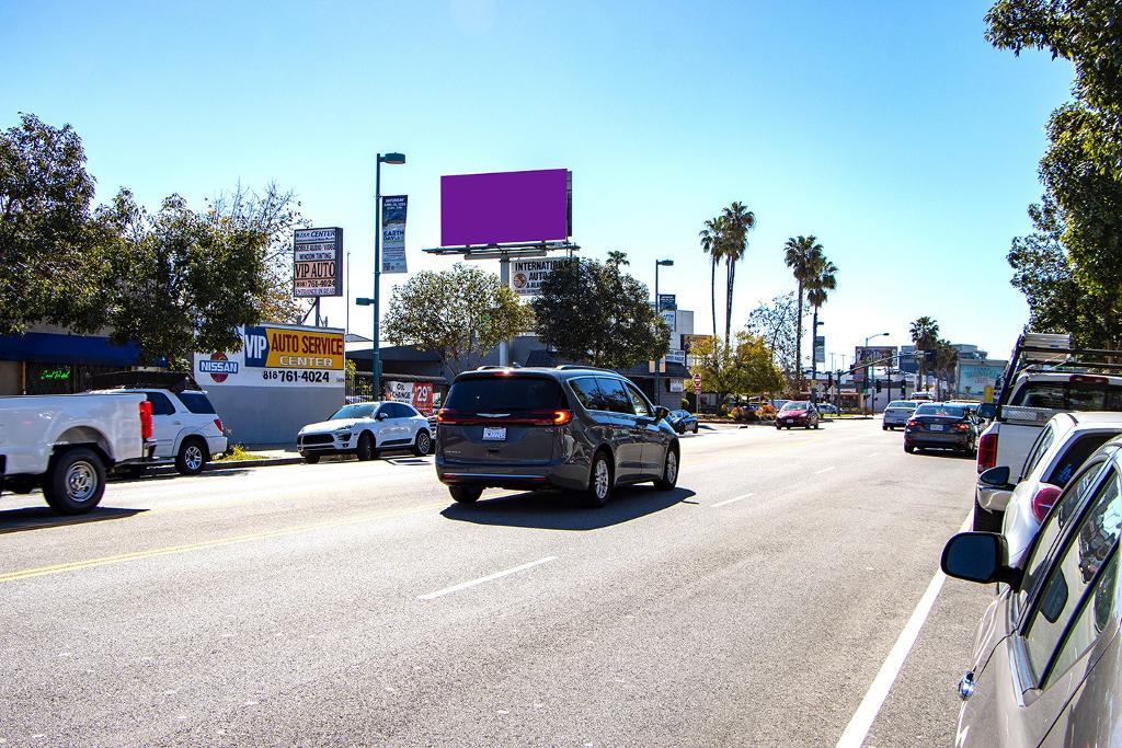 Photo of a billboard in North Hollywood
